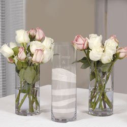 Personalized Wedding Sand Ceremony Complete Kit - Unity Candle Alternative