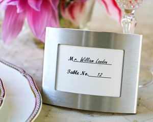 Elegant Arc Photo Frame & Placeholder Wedding Favors