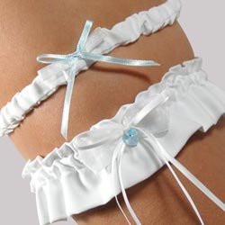 Something Blue Adjustable & Tossing Garter