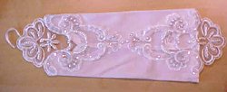 Fingerless Satin Gloves - Medium Length
