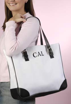 Personalized Buckle Tote Bag - Bridesmaid Gift