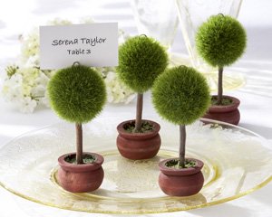 Topiary Photo Holder/Place Card Holder - Wedding Favors