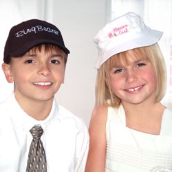 Flower Girl & Ring Bearer Hat Gift Set