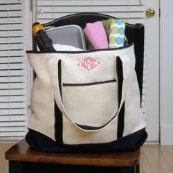 The Weekender Tote Bag - Personalized Bridesmaid Gift