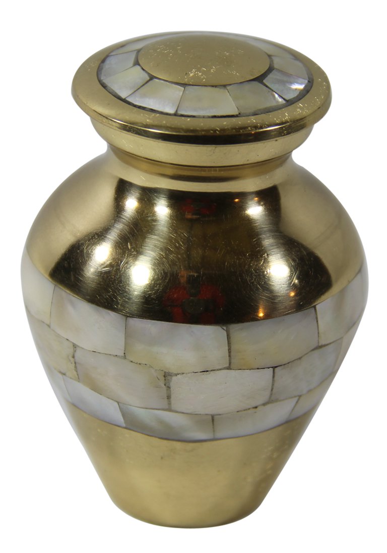Mini Pearls Urns Mother of Pearl Keepsake Cremation Urn For Ashes