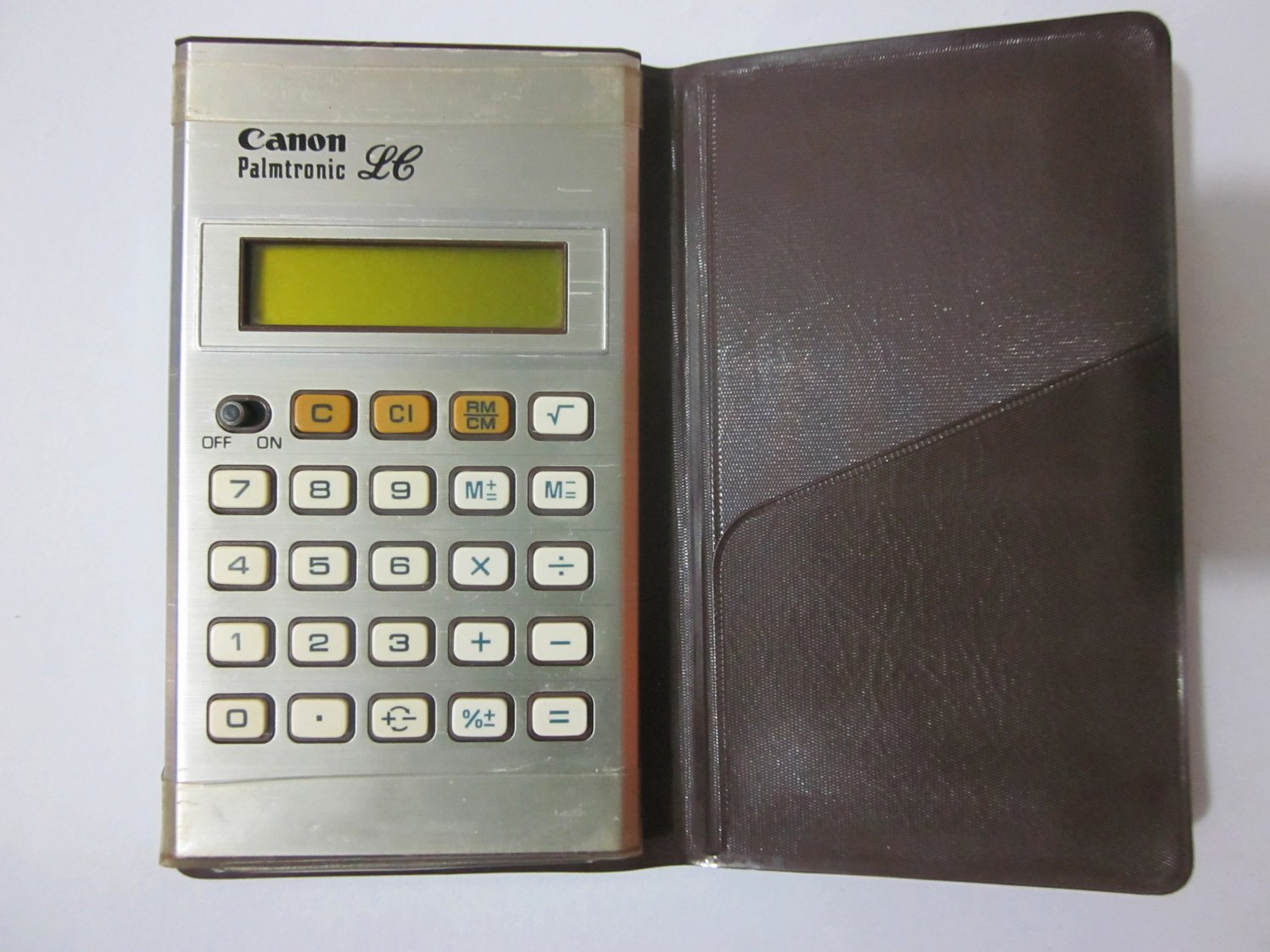 Vintage 1977 CANON PALMTRONIC LC-4 Calculator - Japan