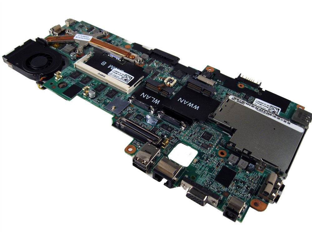 NEW Dell Latitude XT2 XFR 1.6GHZ CPU Motherboard w Fan & Heatsink N0MYT 0N0MYT