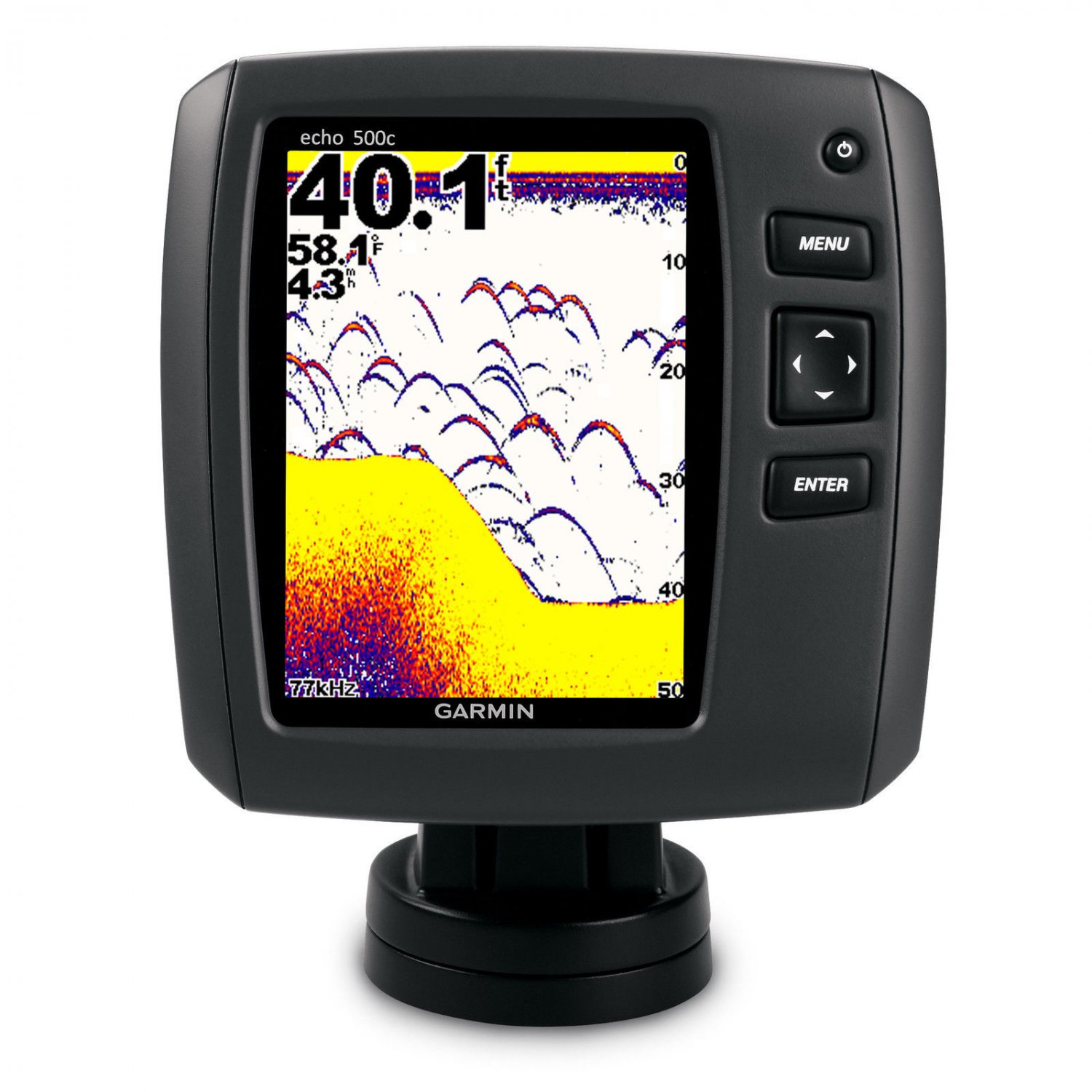 Garmin Echo 500c Color Fishfinder w/ HI-ID + Dual Beam Transducer NEW!