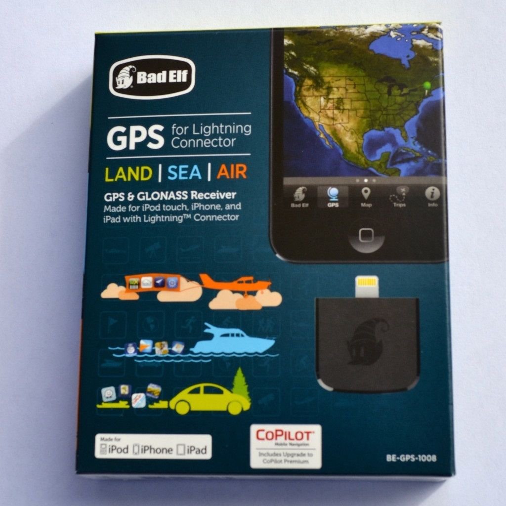 Brand New Bad Elf High Performance GPS & GLONASS Receiver with Lightning Connector