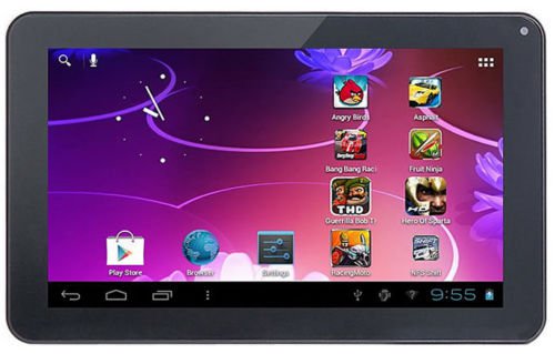 iRulu 9" Multi Capacitive Tablet PC Google Android 4.0 A13 1.2GHz Camera WiFi