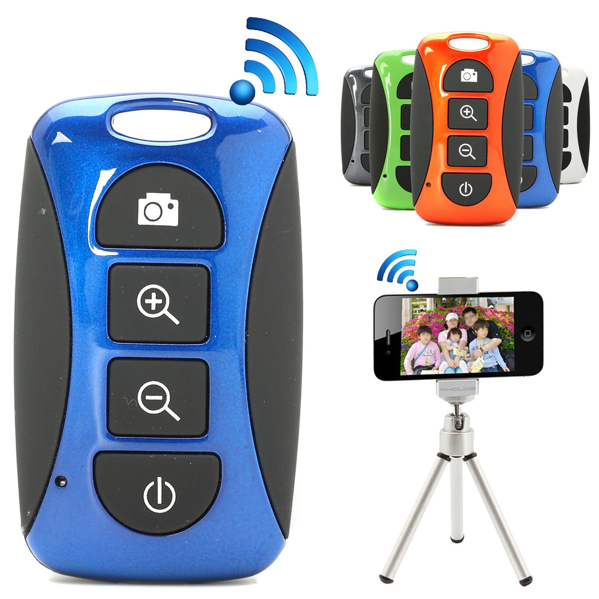 Self-timer Wireless Bluetooth Remote Shutter Controller For Android/ IOS Phones