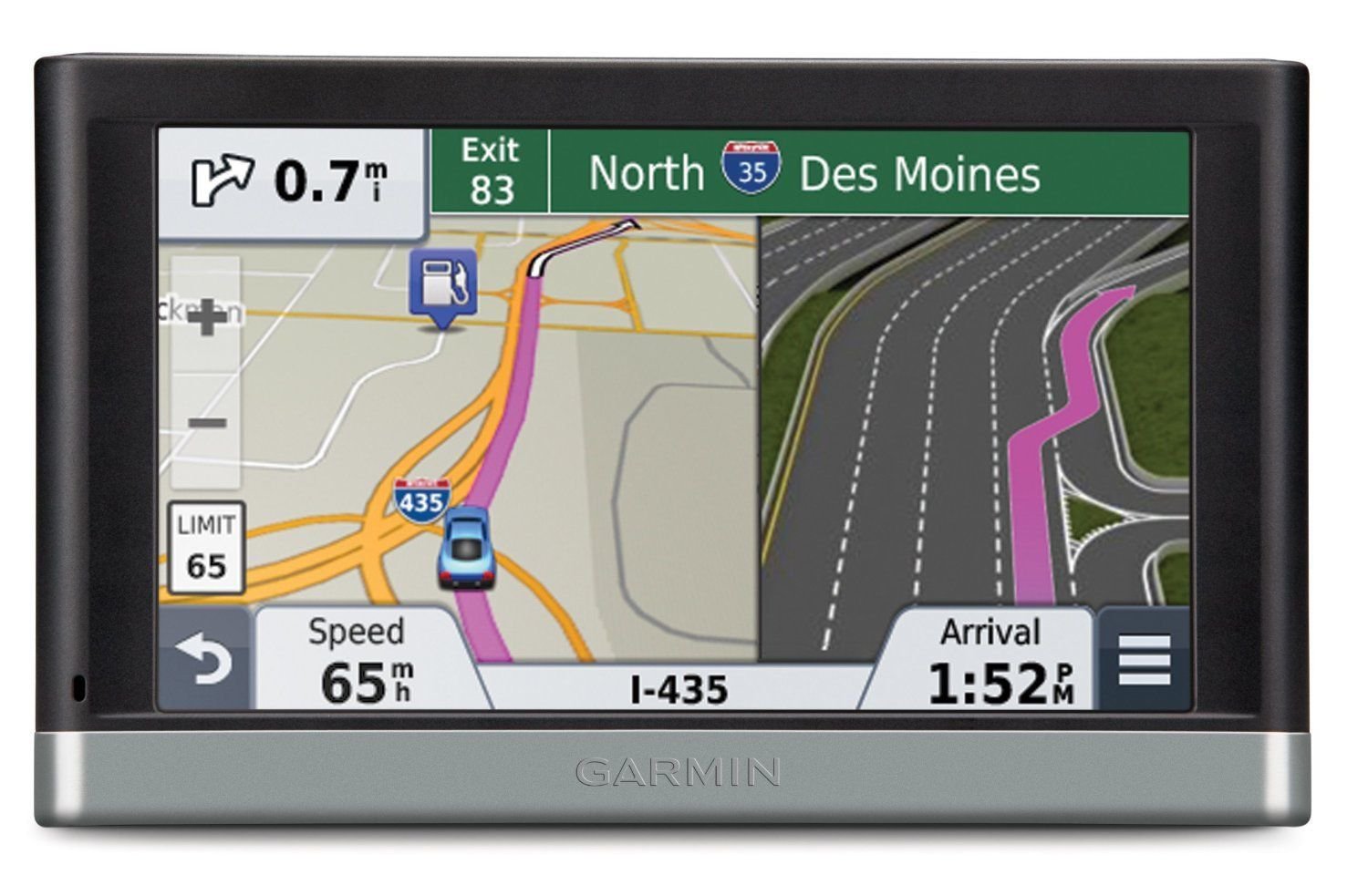 Garmin Nuvi 2597LMT 5" Bluetooth GPS w/ Lifetime Maps & Traffic 010-01123-30