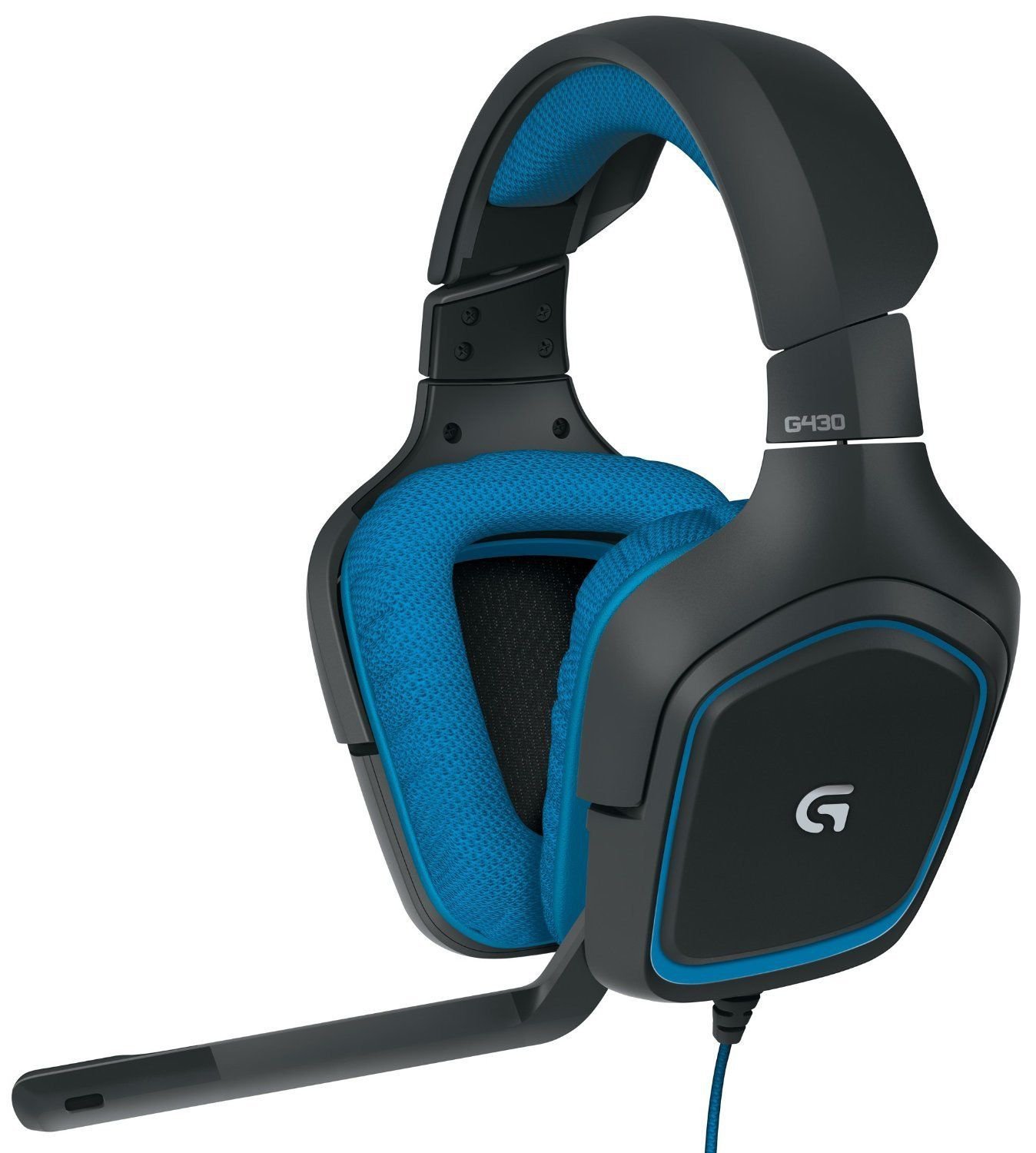 Logitech G430 Surround Sound Gaming Headset w/ Dolby 7.1 Technology 981-000536