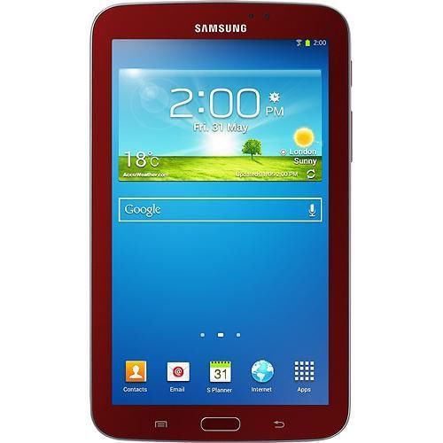 Samsung Galaxy Tab 3 7.0 SM-T210 8GB 1.20GHz 1GB Android 4.2 Wi-Fi Tablet - RED