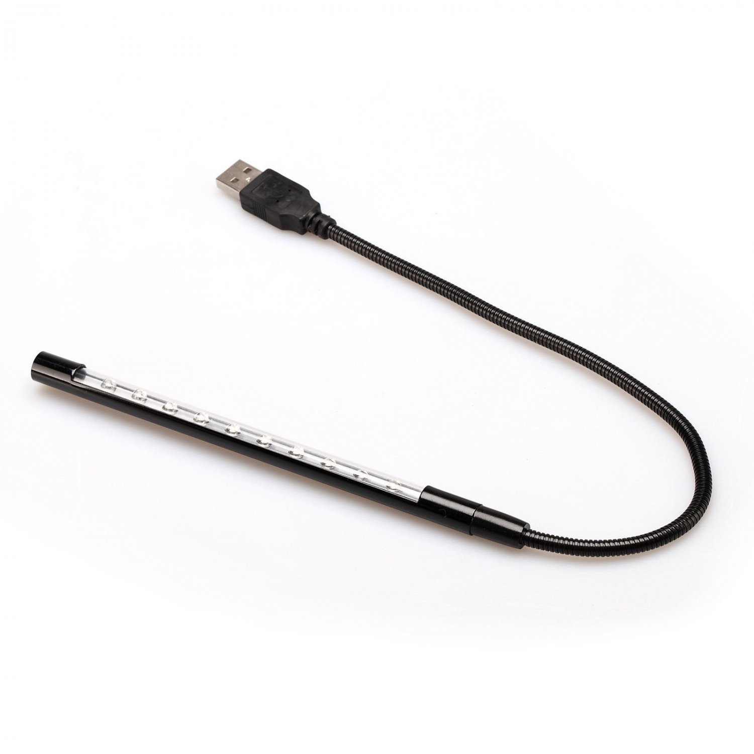 New Portable Black USB 10 LED Light for PC Notebook Laptop Keyboard Reading