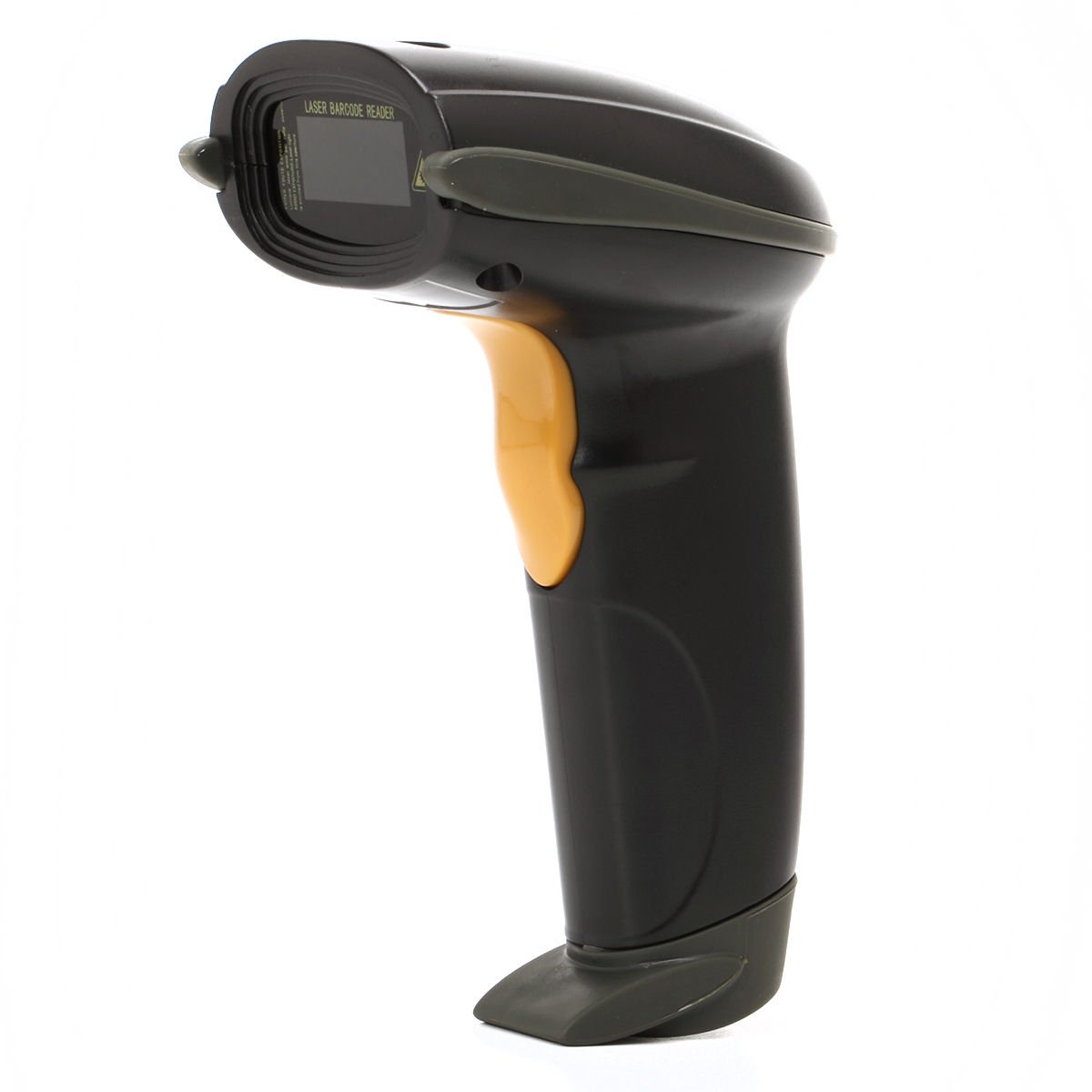 Black Long USB Laser Handheld Barcode Scanner Bar Code Reader for POS w/ cable