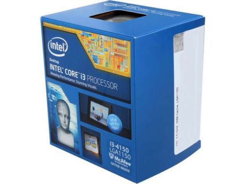 Intel Core i3-4150 Haswell Dual-Core 3.5GHz LGA 1150 54W Desktop Processor Intel