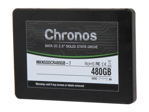 Mushkin Enhanced Chronos MKNSSDCR480GB-7 2.5" 480GB SATA III 7mm Internal Solid