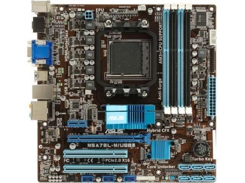 Asus M5A78L-M/USB3 Desktop Motherboard - AMD 760G Chipset - Socket AM3+