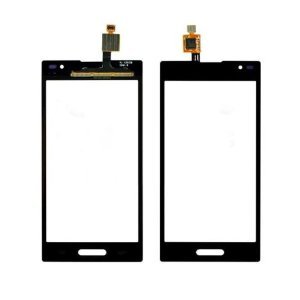 Black LG Optimus L9 P769 Touch Glass Lens Panel Outer Screen Digitizer Parts US