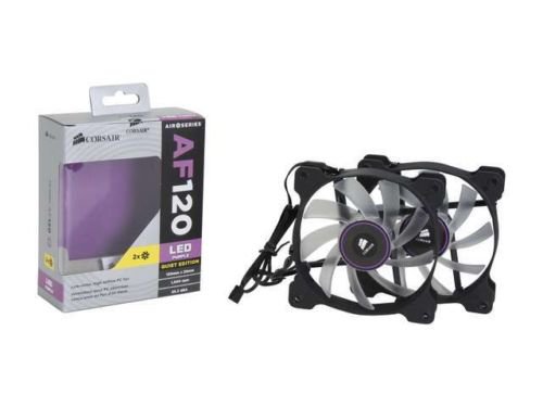 Corsair Air Series CO-9050016-PLED 120mm Purple LED Case Fan
