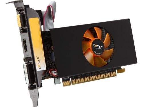 ZOTAC GeForce GT 730 Graphics Card - 2GB, DDR5, 1x HDMI/VGA/DL-DVI, PCI Express
