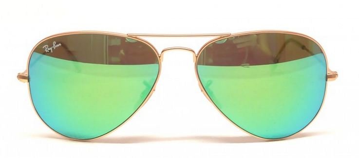Ray-Ban Aviator Large Metal Sunglasses RB3025 Matte Gold