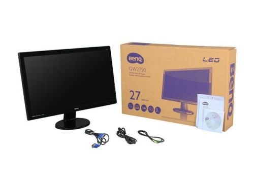BenQ GW2750HM Glossy Black 27" 4ms (GTG) HDMI Widescreen LED Backlight LCD Monit
