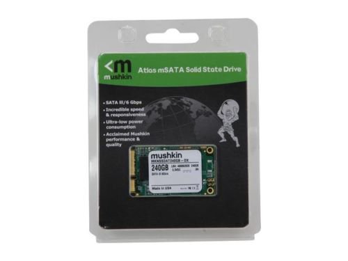 Mushkin Enhanced Atlas Series MKNSSDAT240GB-DX 240GB Mini-SATA (mSATA) MLC Inter