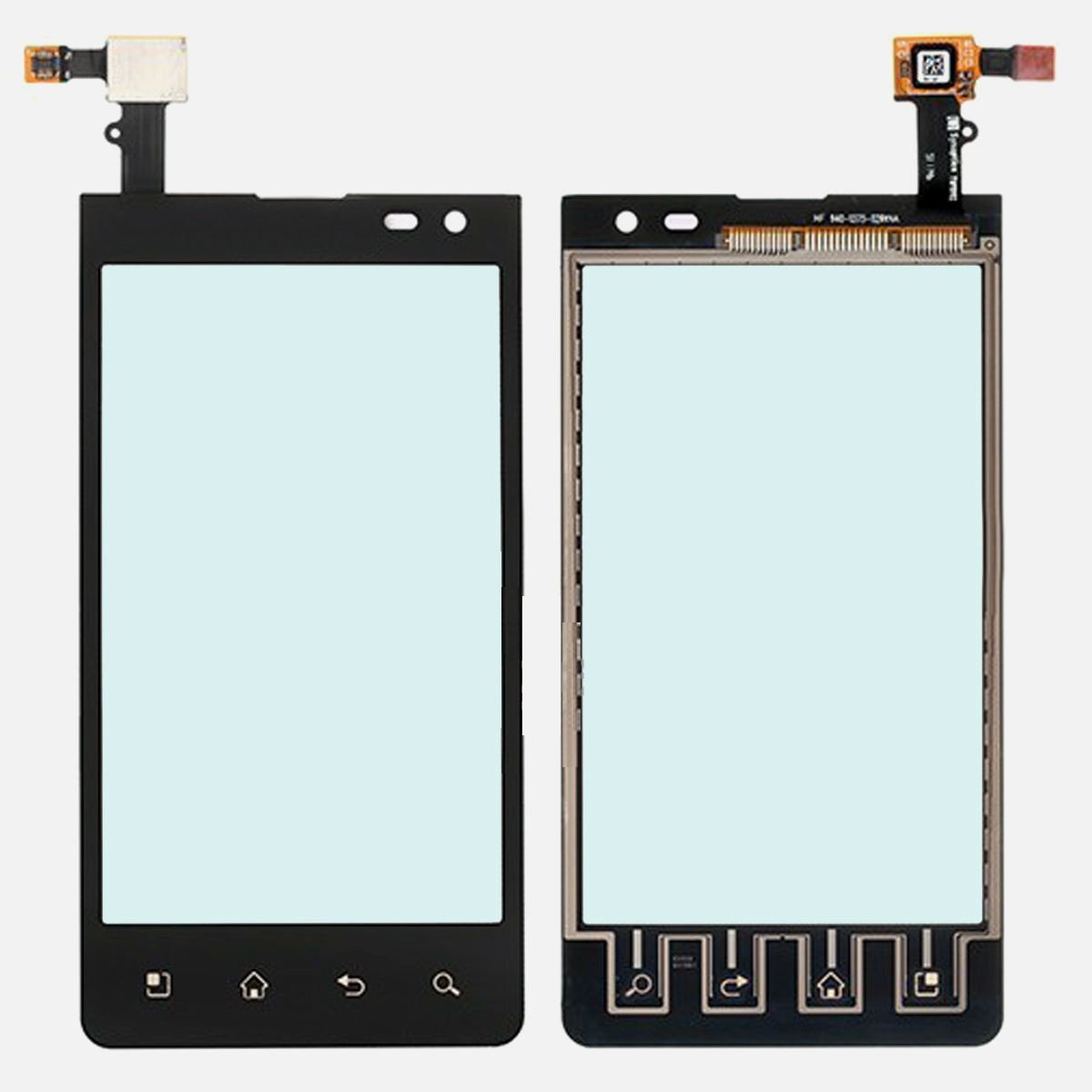 New OEM Verizon LG Lucid VS840 Front Panel Touch Glass Lens Digitizer Screen Part