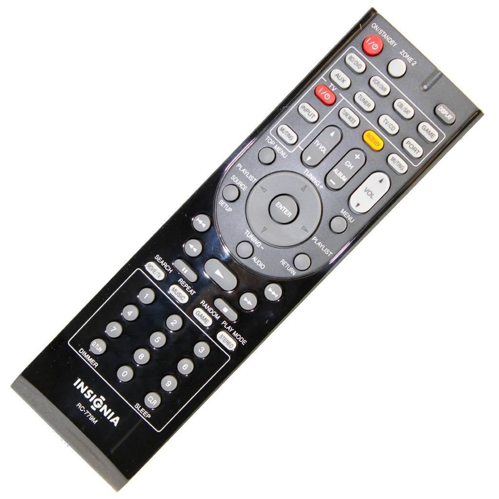 NEW Insignia A/V Receiver Remote Control RC779M