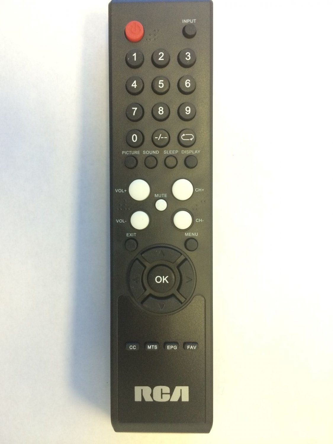 rca television remotes