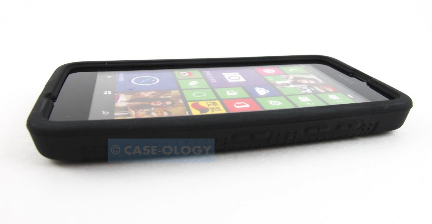 New Black Soft Silicone Gel Rubber Skin Case Cover For Nokia Lumia 635 Accessory