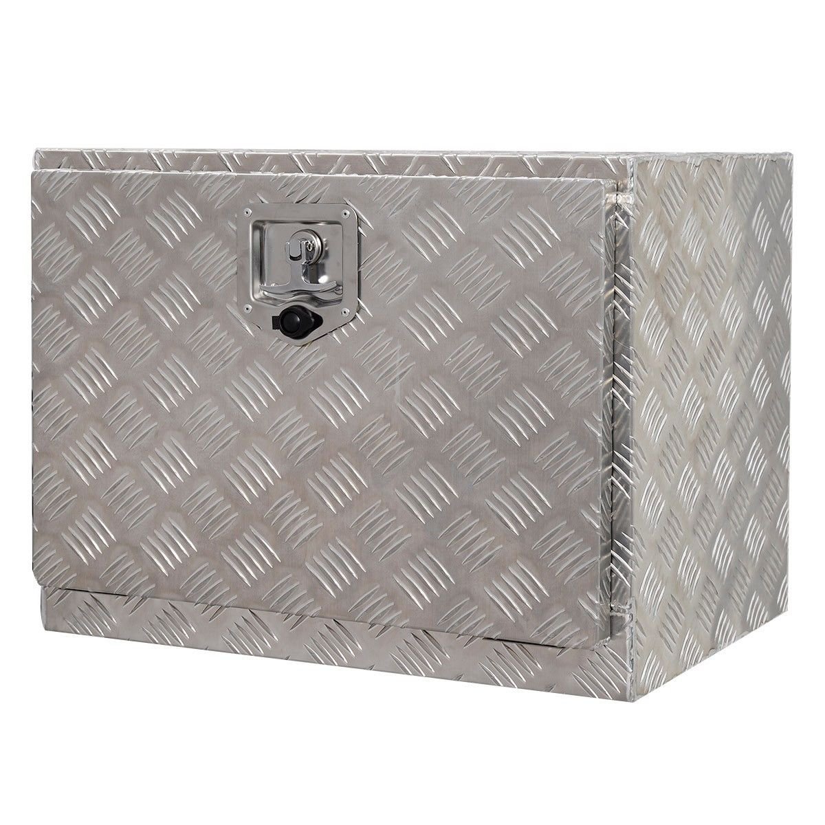 24" Aluminum Truck Pickup Underbody Underbed Tool Box Trailer Storage ToolBox