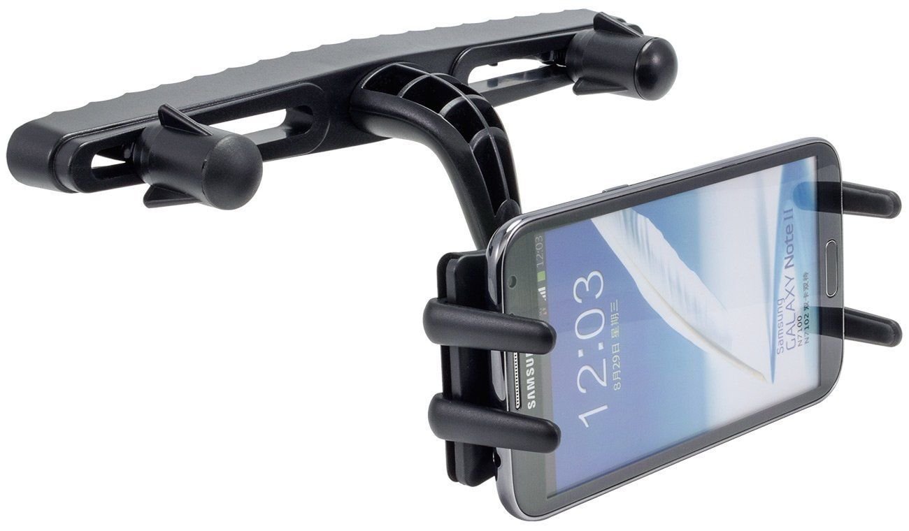 Arkon SM6-RSHM Headrest Car Seat Mount for iPhone 6 5S Galaxy 5S Note 4 3 S5 S4