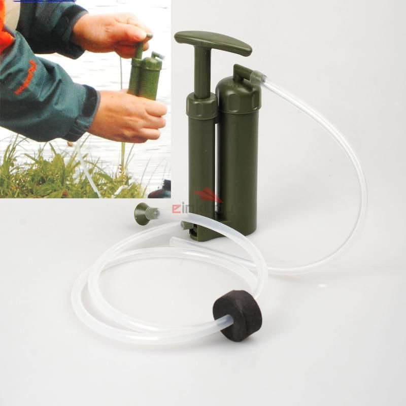 New Soldier Portable Water Purifier Purification Pump Filter