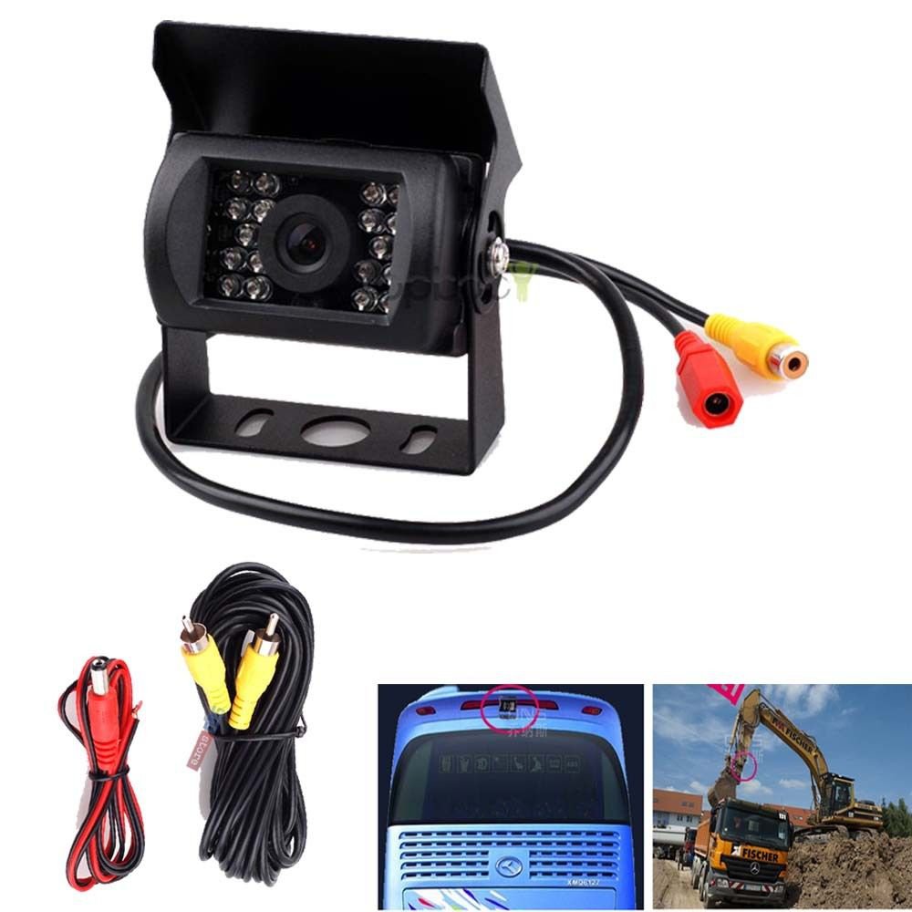 18 IR LED Night Vision Car Rear View Reverse Backup Parking Camera Waterproof