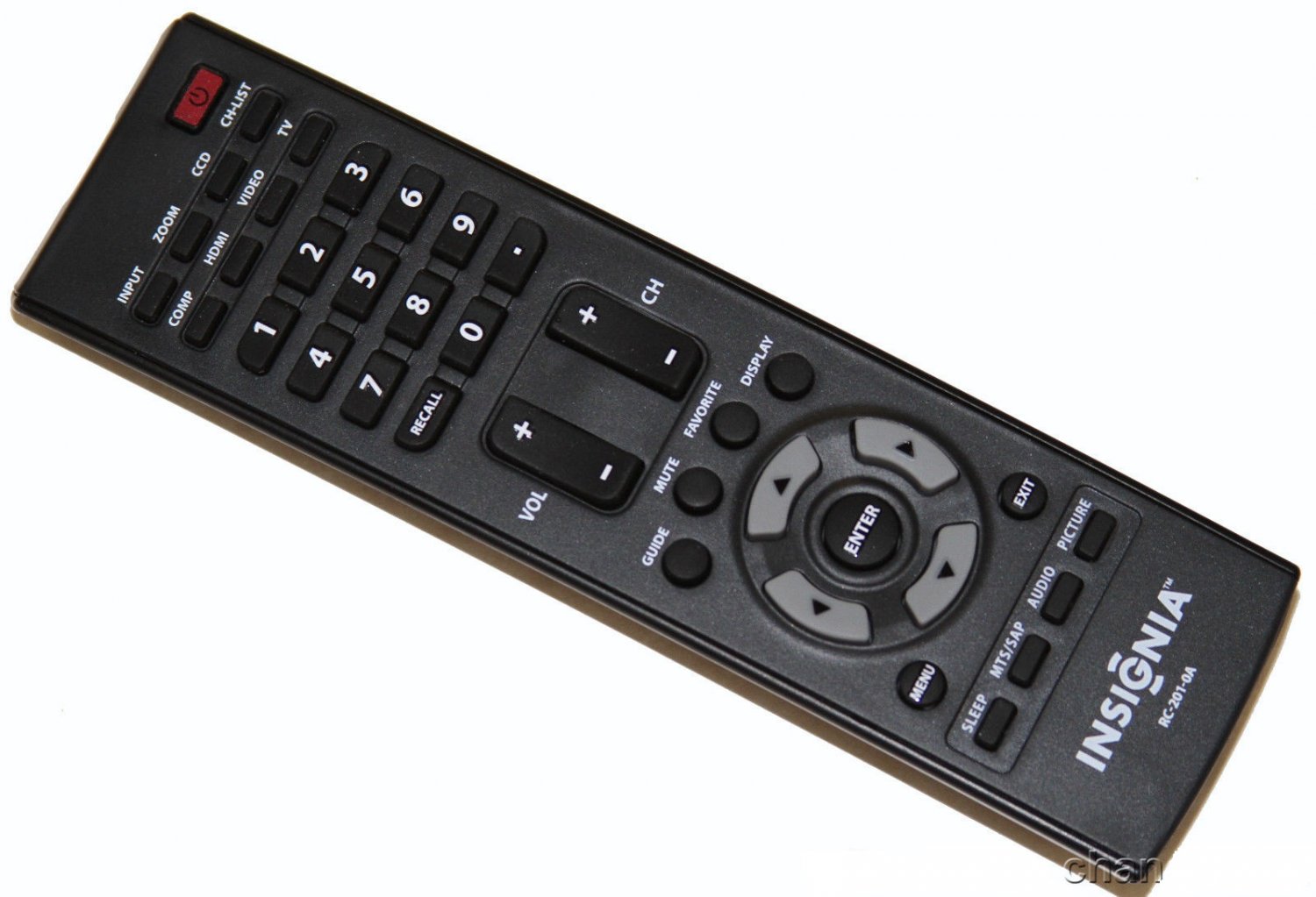 insignia tv remote controls