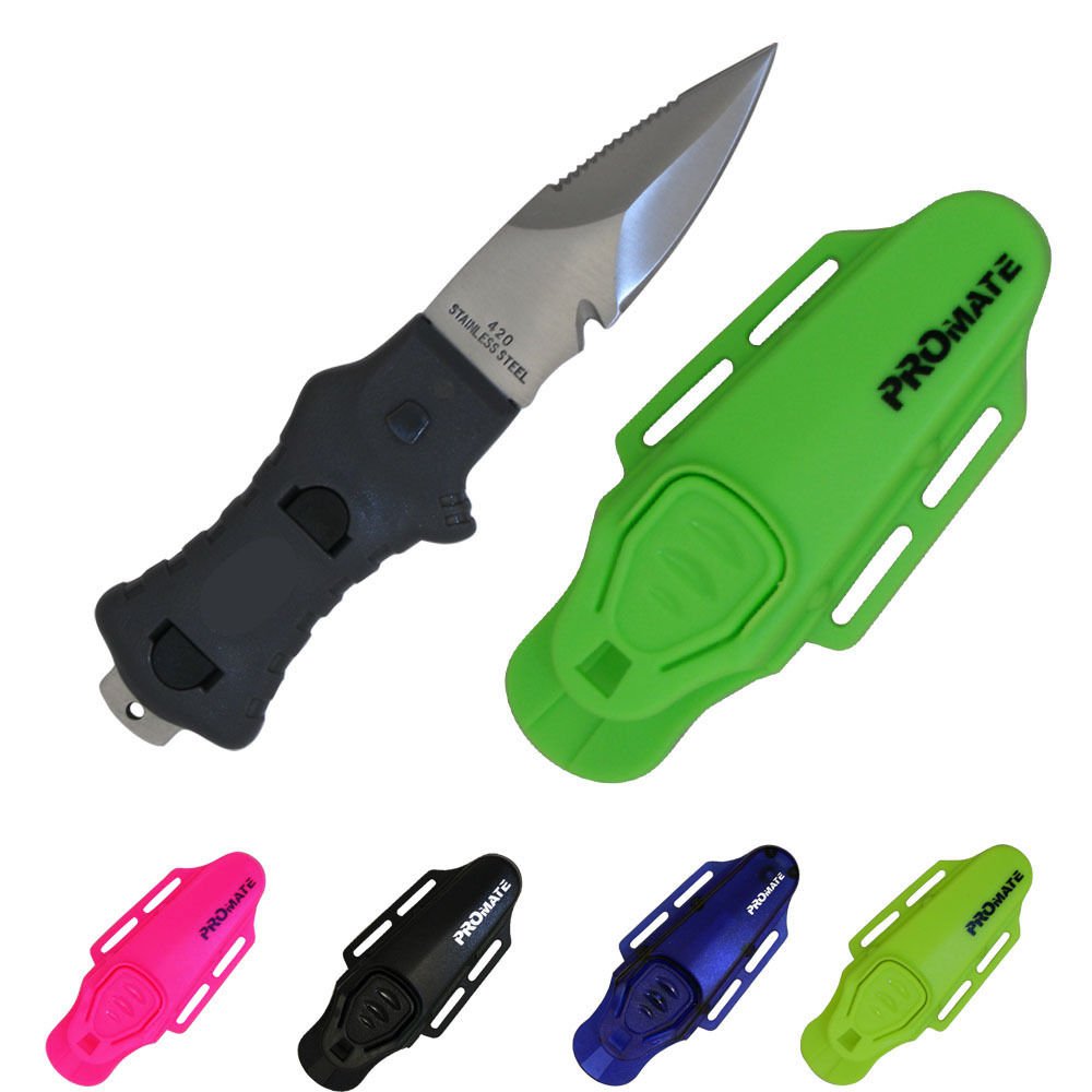 Scuba BCD BC Dive KNIFE Scuba Diving Snorkeing Pointed (3" Blade)