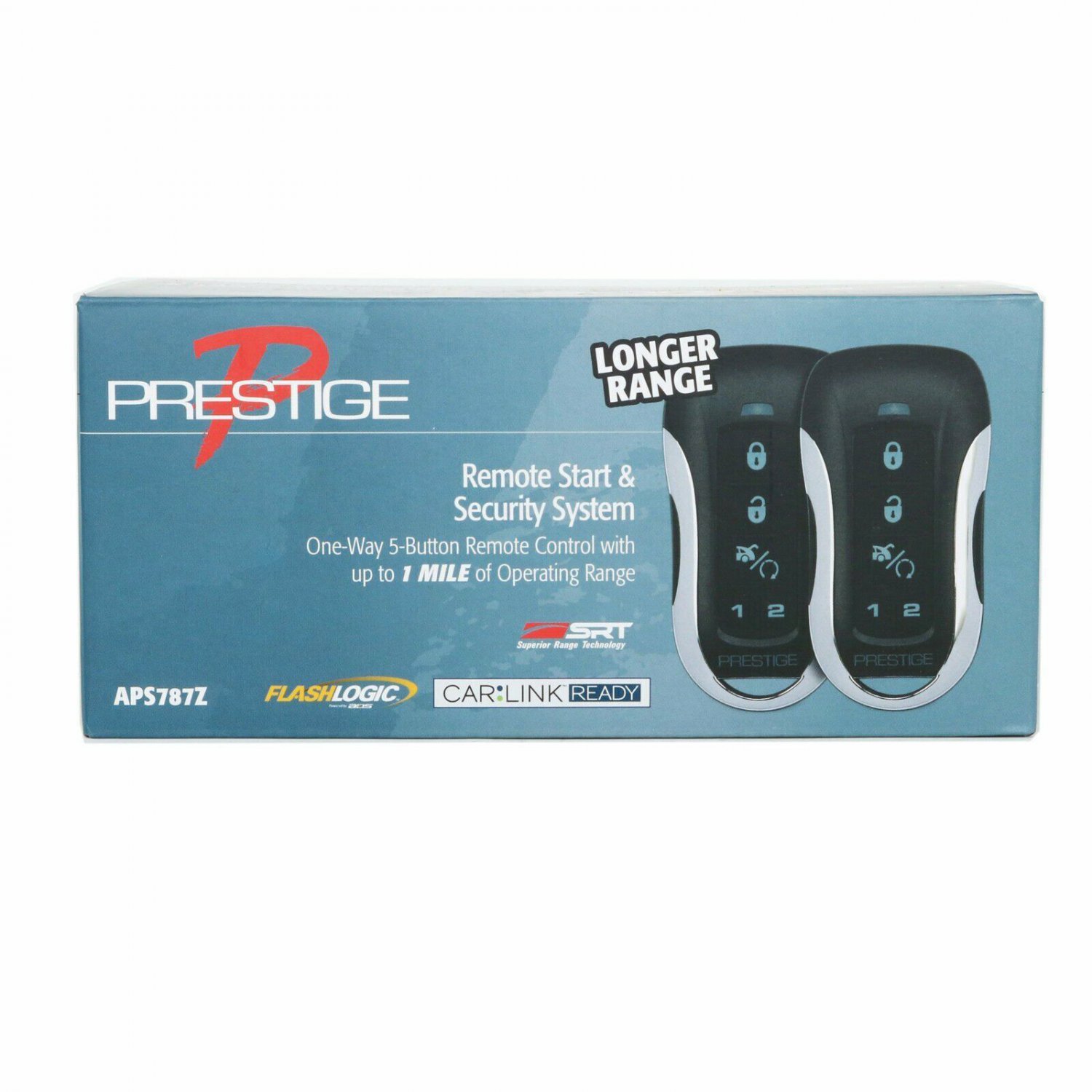 New Prestige Aps Z One Way Remote Start Alarm System With One Mile