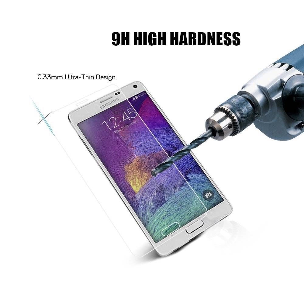 Note 4 Tempered Glass Screen Protector Guard for Samsung Galaxy Note 4 SM-910F