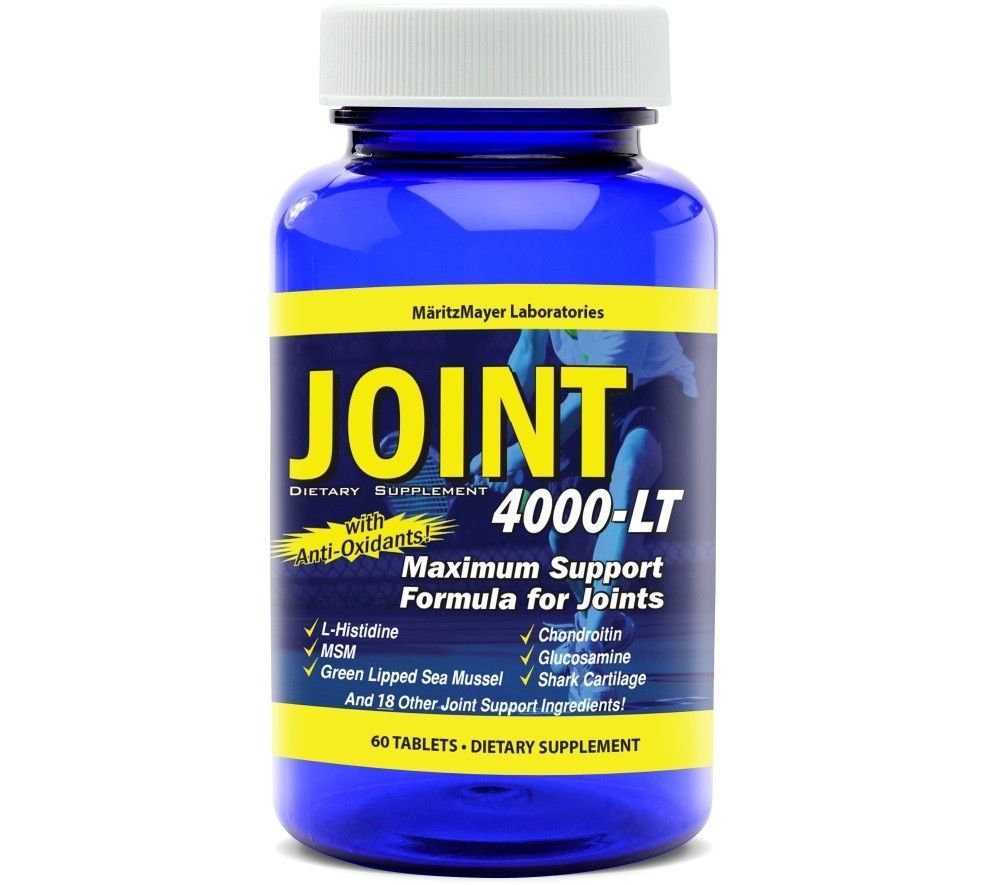Maximum Strength Glucosamine Chondroitin MSM Joint 4000-LT Pain Relief 60 Tabs