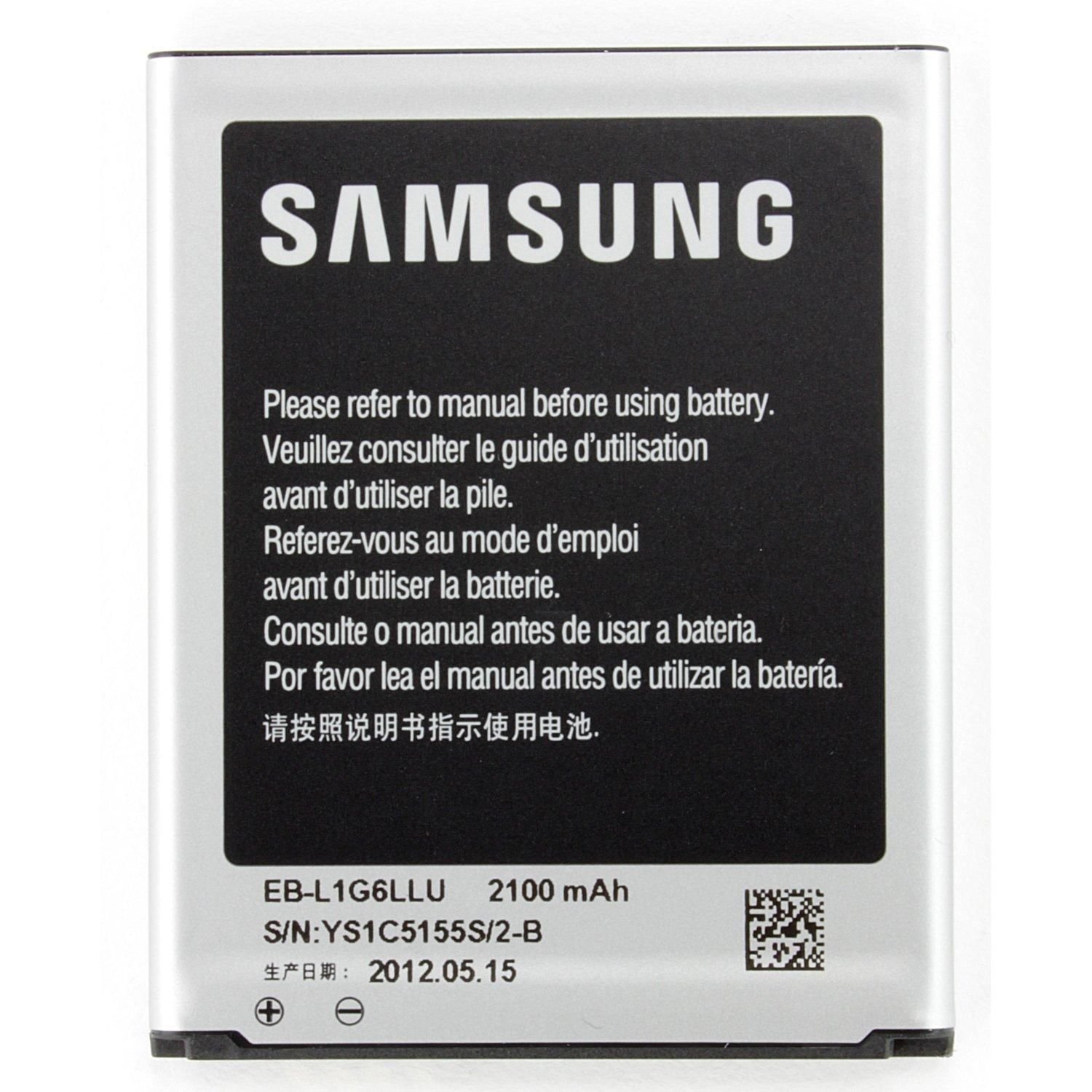 New 100% Genuine Samsung EB-L1G6LLU 2100 mAh Battery for Galaxy S3 SIII GT-i9300