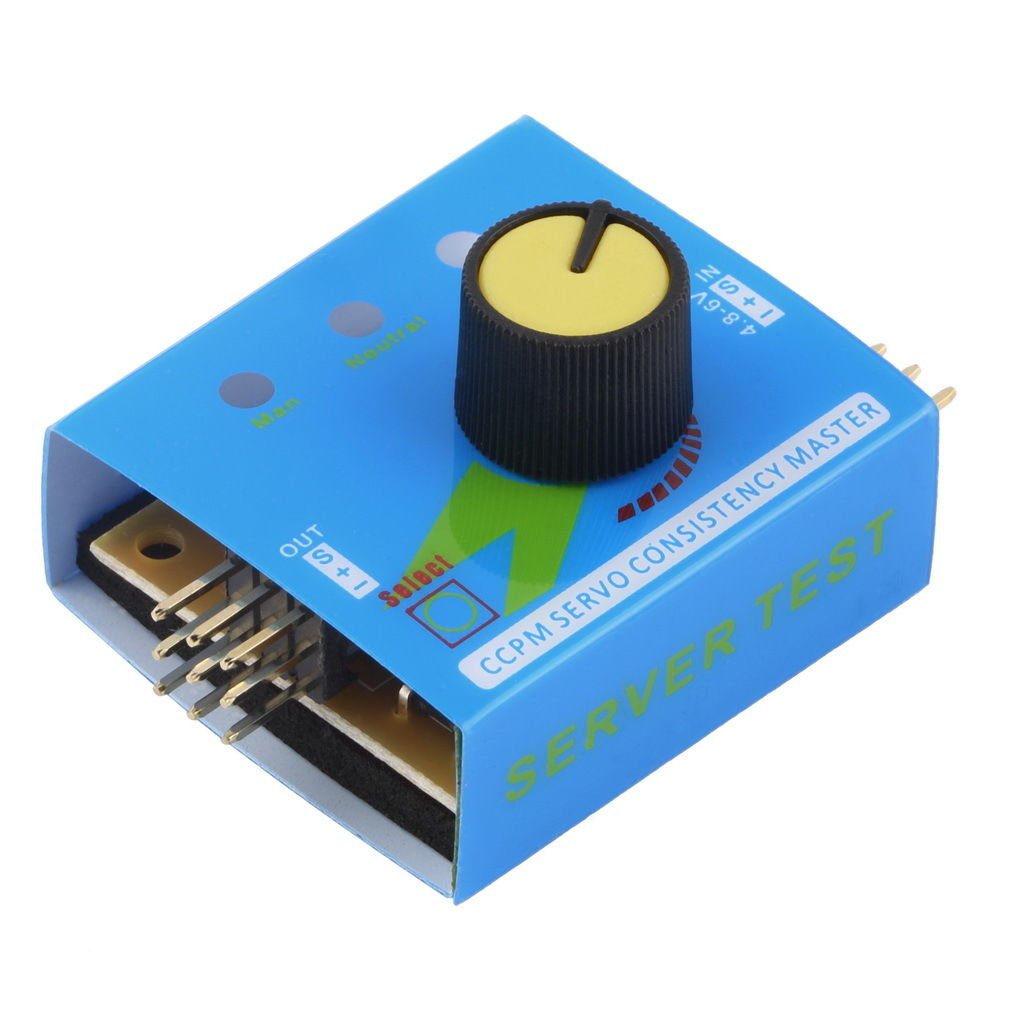 Multi Servo Tester 3CH ECS Consistency Speed Controler Power Channels CCPM