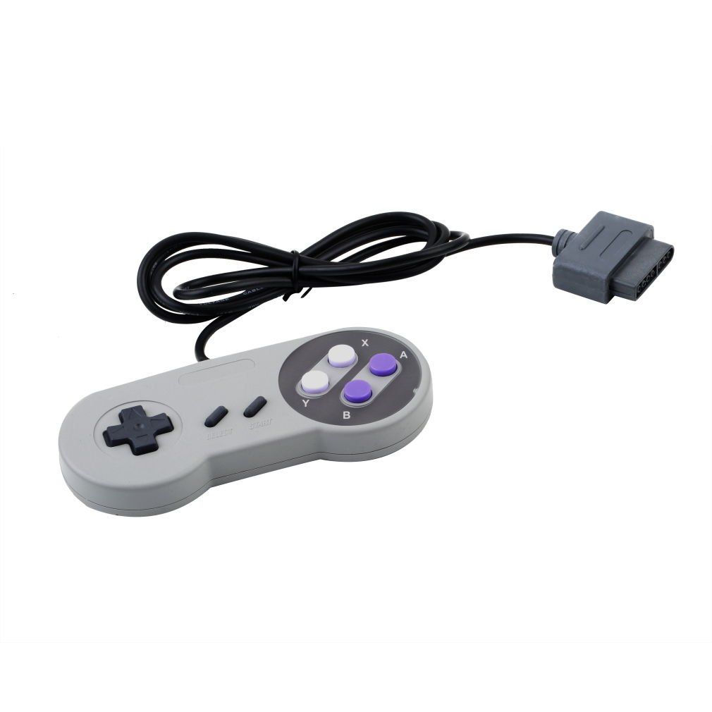 NEW 16 Bit Controller for Super Nintendo SNES System Console Control Pad