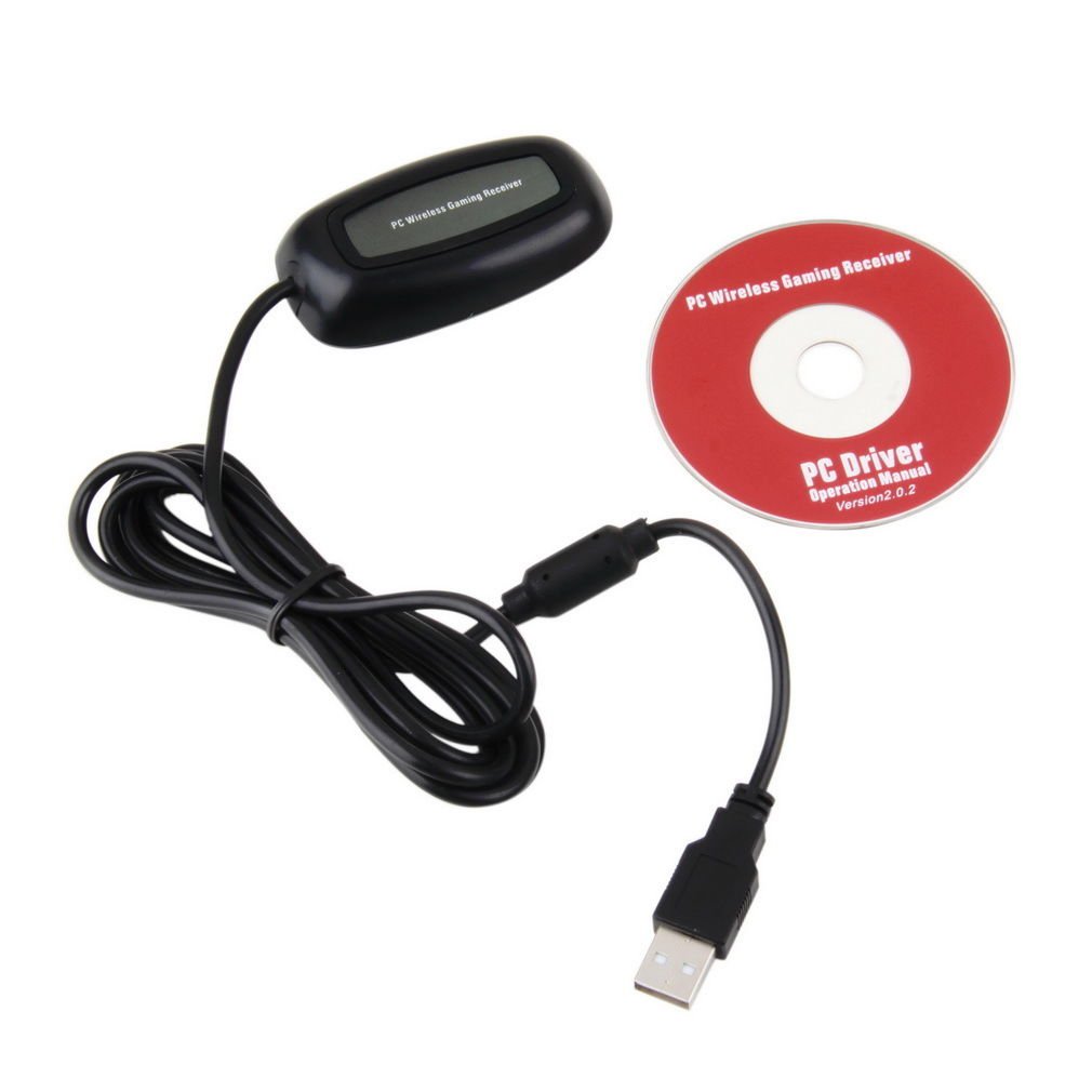PC Wireless Gaming Controller USB Receiver Adapter For XBOX 360