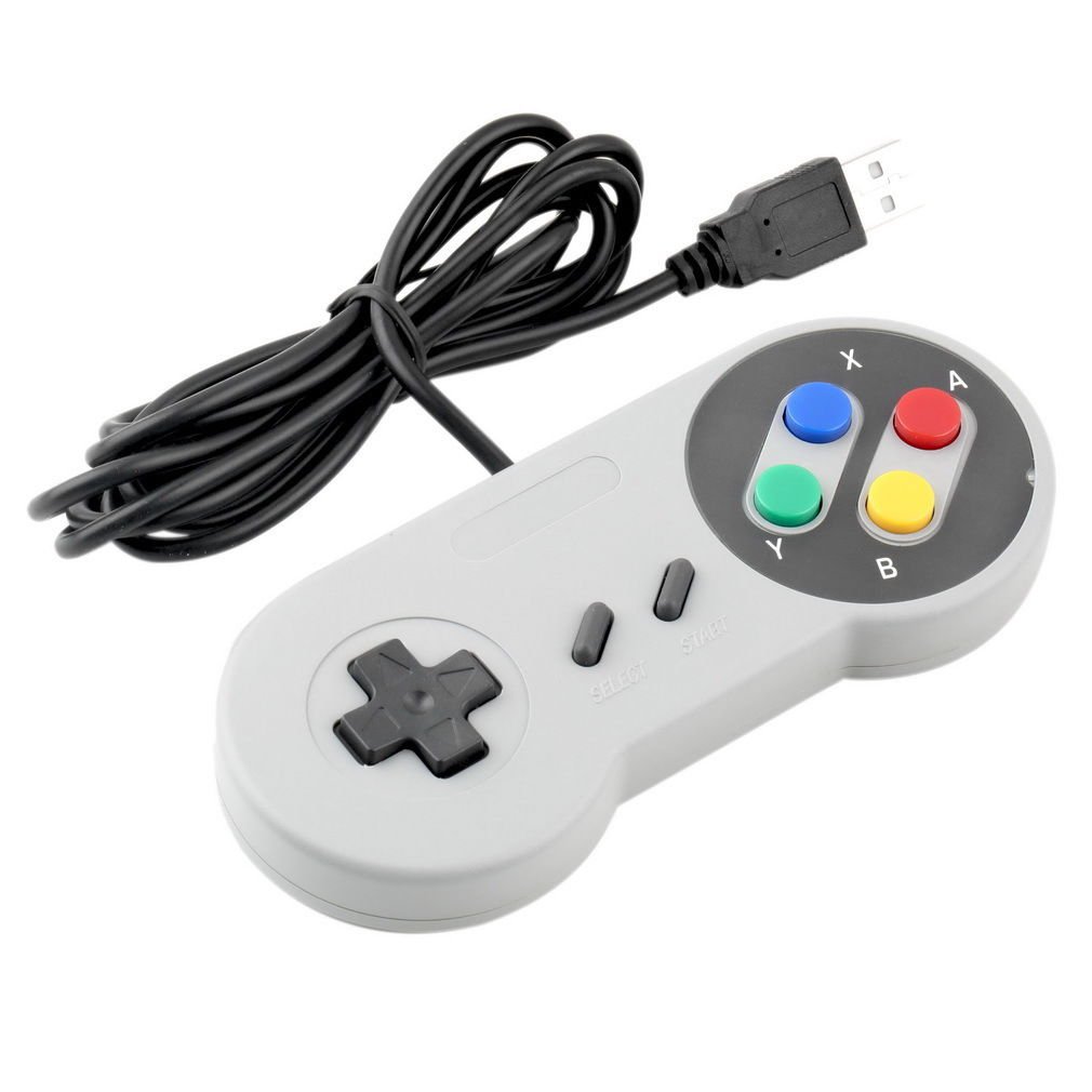 1 x Retro Super Nintendo SNES USB Controller for PC/MAC Controllers