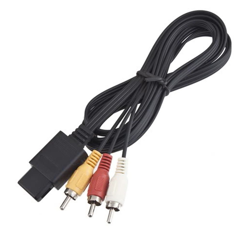 160 cm AV TV RCA Video Cord Cable For Game cube/SNES GameCube/Nintendo