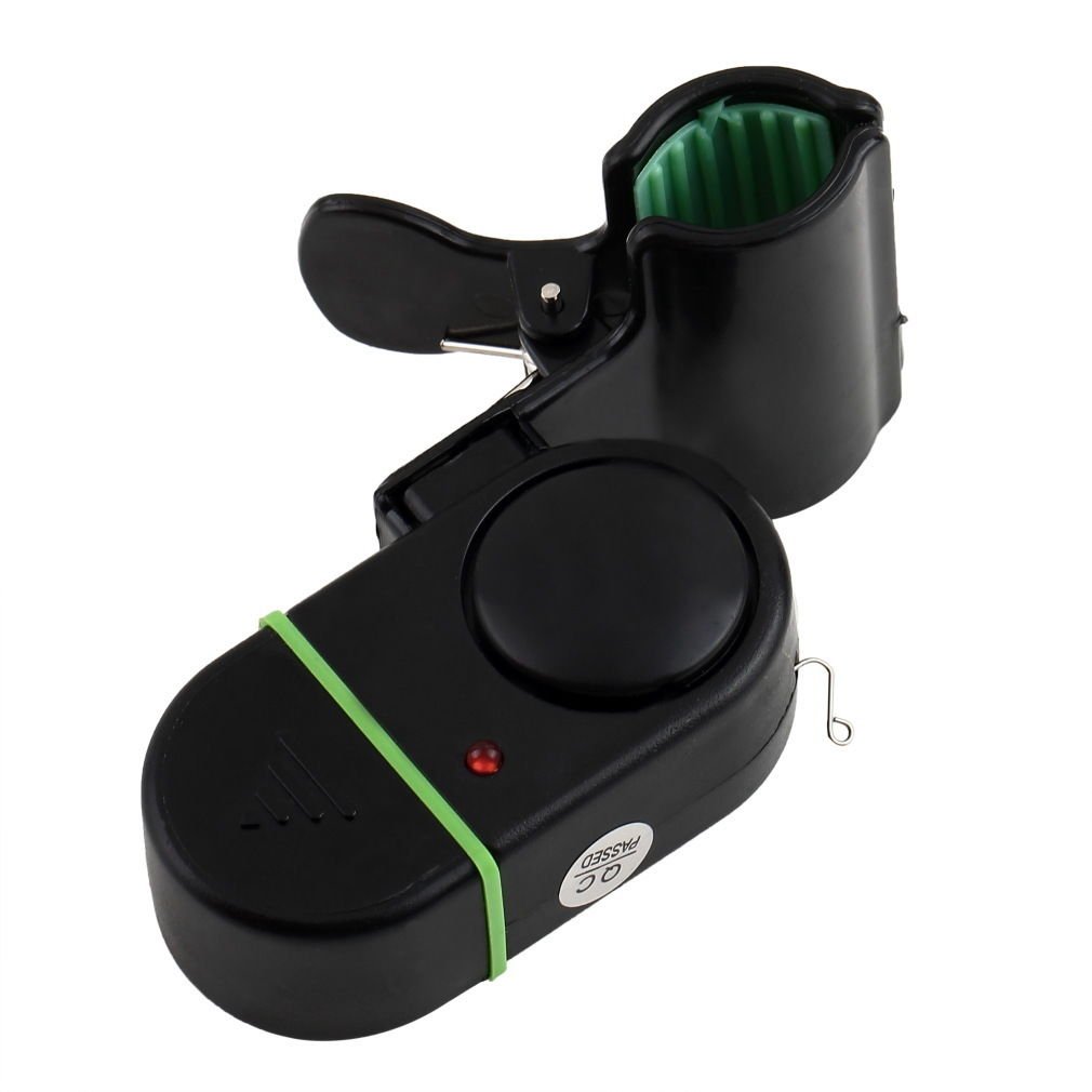 Electronic Bite Fish Alarm Bell Fishing Rod Pole W/ LED light