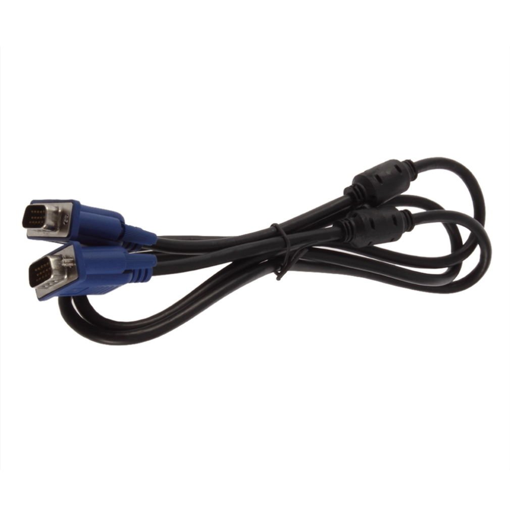5FT 1.5M 1.5VGA VGA/SVGA HDB15 Male to Male Extension Cable connector For TV